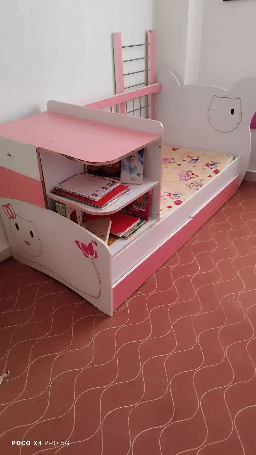 سرویس تخت و کمد کودکانه|اسباب و اثاث بچه|مراغه, |دیوار