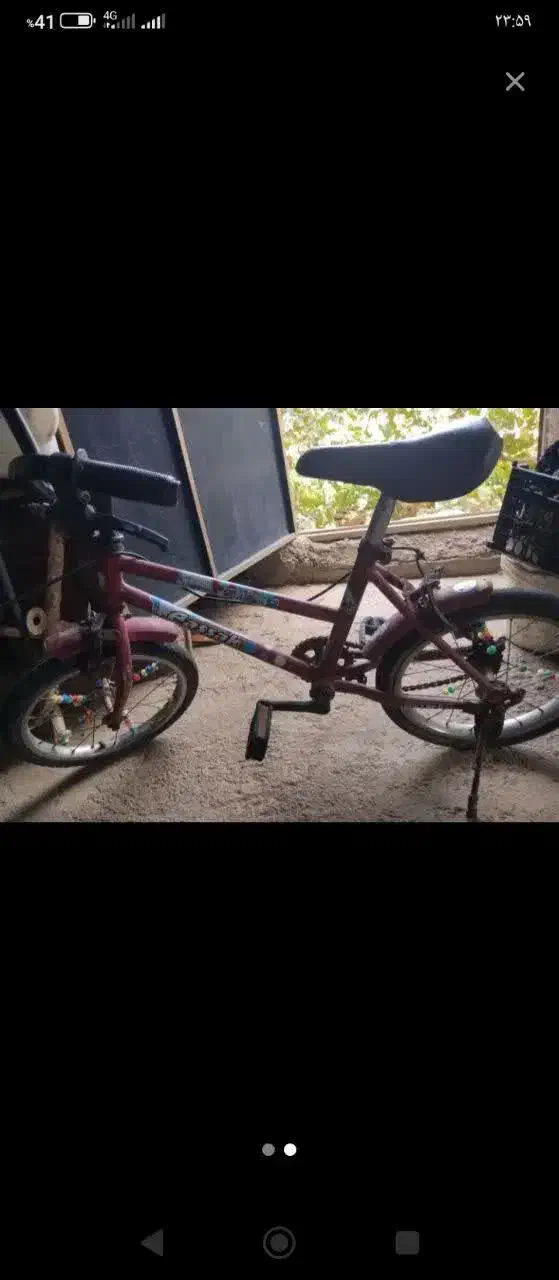 دوچرخه اساک ۱۶ نیاز به تعمیر|دوچرخه، اسکیت، اسکوتر|آبکوه, |دیوار