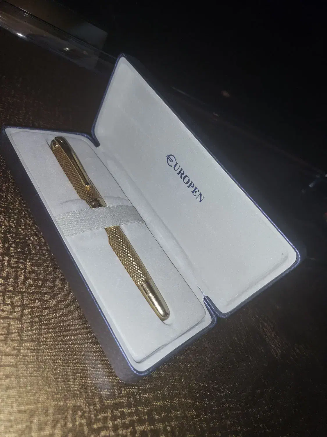 خودنویس یوروپن طلایی رنگ آکبند|لوازم التحریر|کرمانشاه, |دیوار