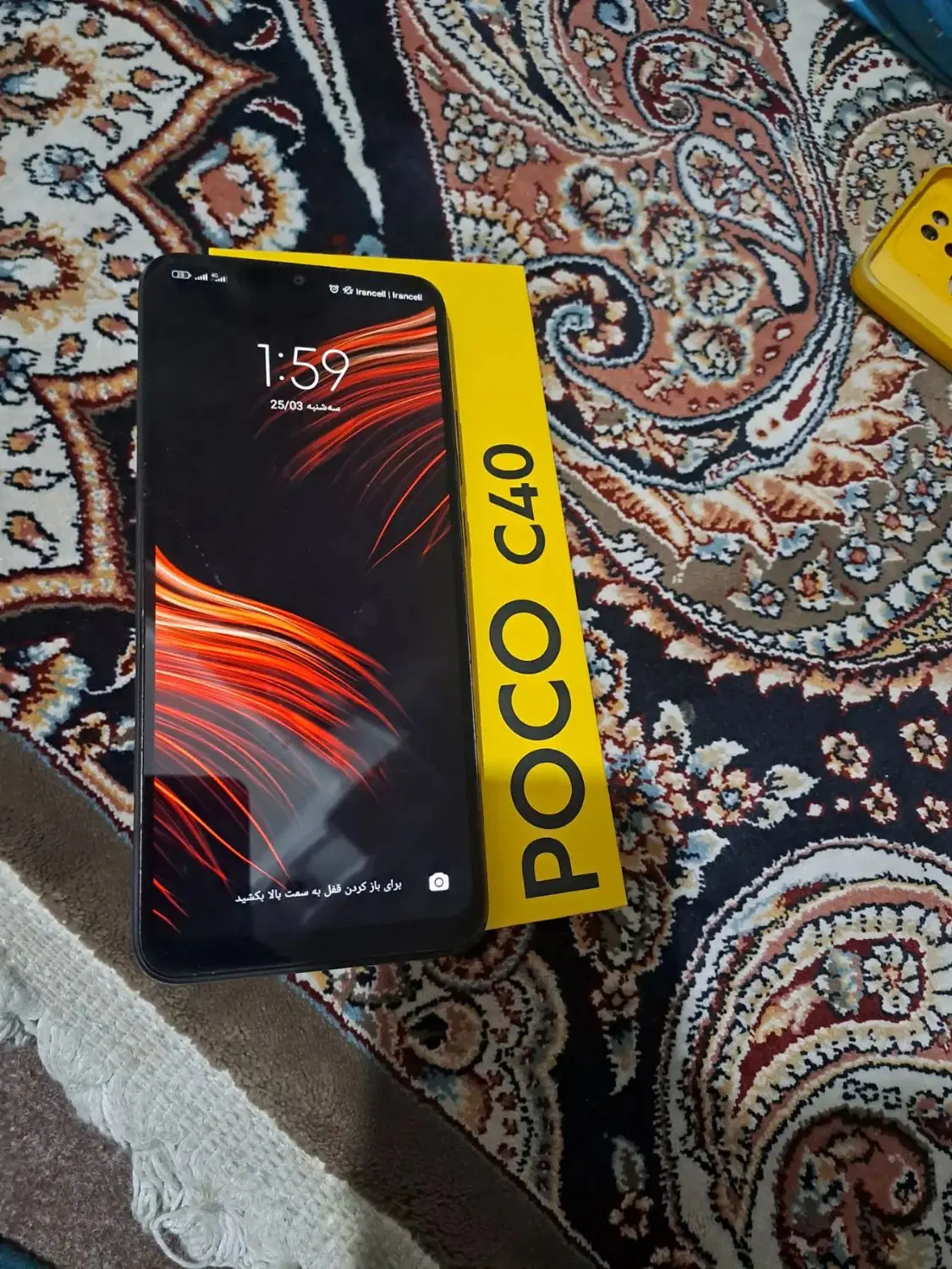 گوشی پوکو c40 تمیز|موبایل|مشهد, شهرک بهارستان|دیوار