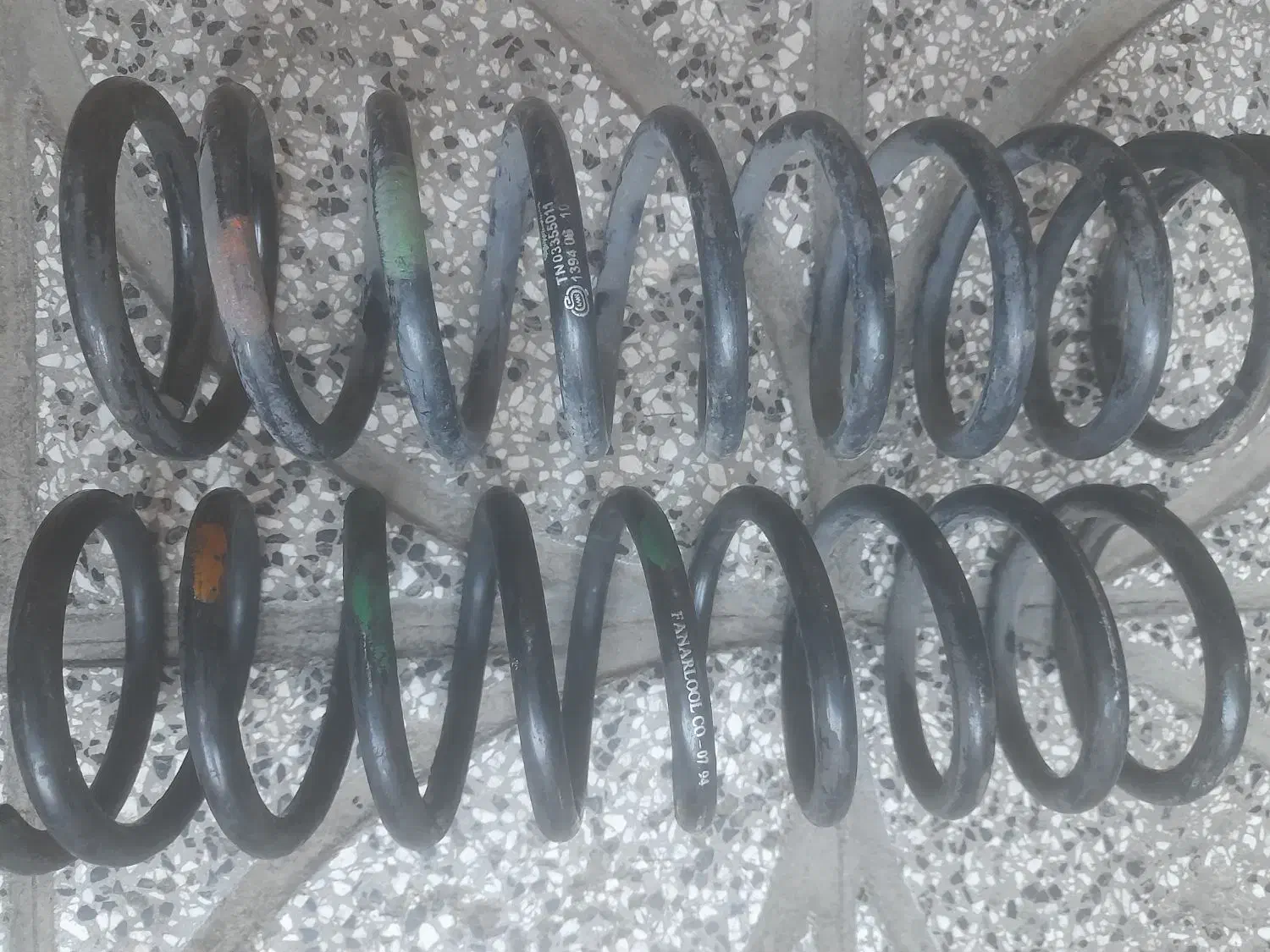 دوعدد فنرلول تیبا|قطعات یدکی و لوازم جانبی|نوده خاندوز, |دیوار