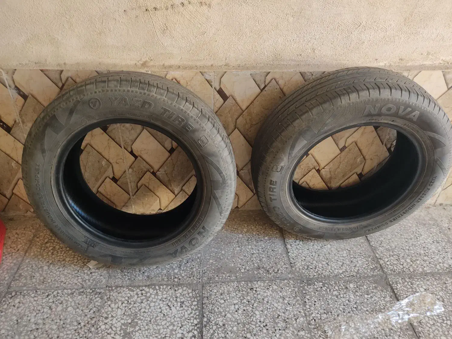 فروش یک جفت لاستیک رینگ15 سمند،پژوپاس|قطعات یدکی و لوازم جانبی|بیرجند, |دیوار