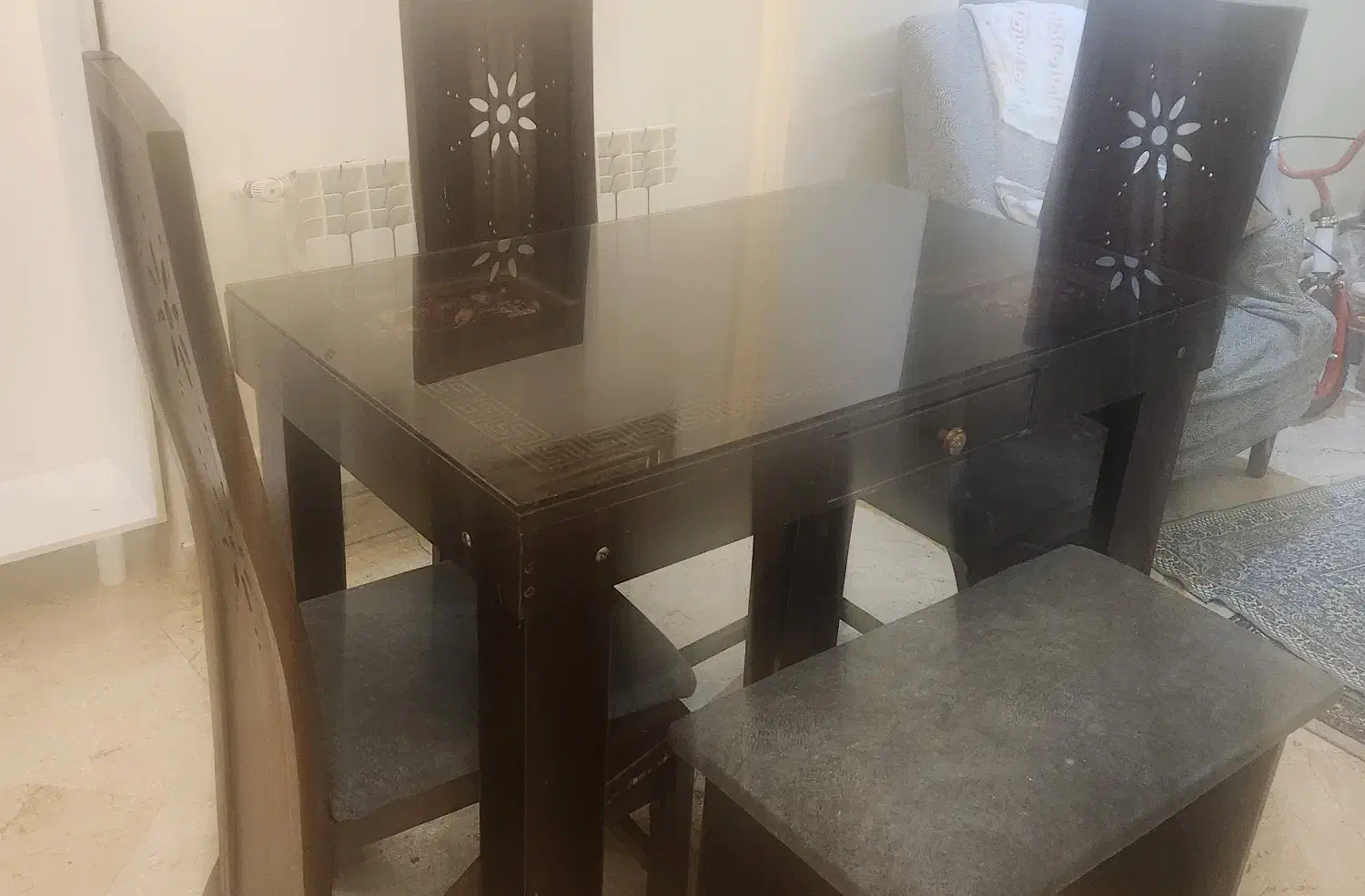 میز و صندلی چهار نفره|میز و صندلی غذاخوری|تهران, مجیدیه|دیوار