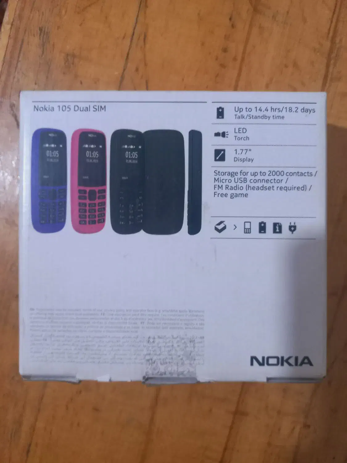 گوشی نوکیا ۱۰۵|موبایل|شیراز, شهرک امام حسن|دیوار