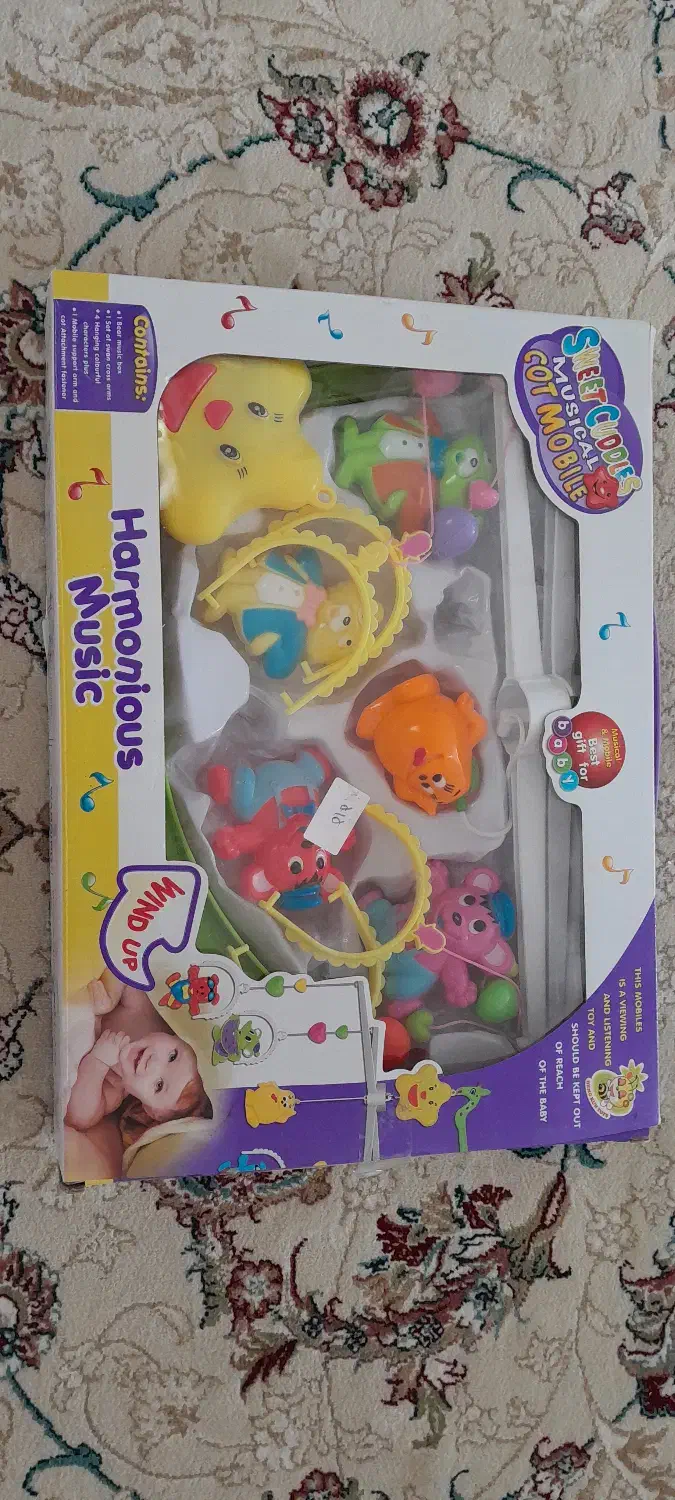 آویز تخت موزیکال کوکی نوزاد|اسباب و اثاث بچه|نجفآباد, سعدی|دیوار