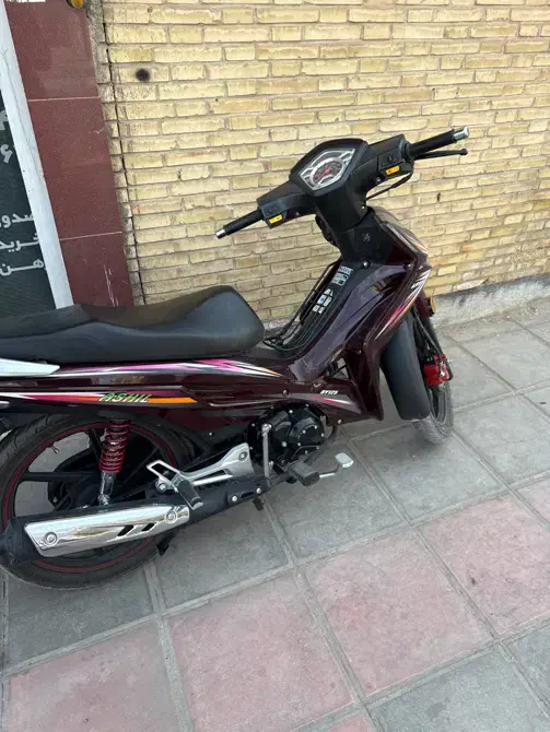 موتوراشیل۱۲۵ بیکلاچ|موتورسیکلت|یزد, |دیوار