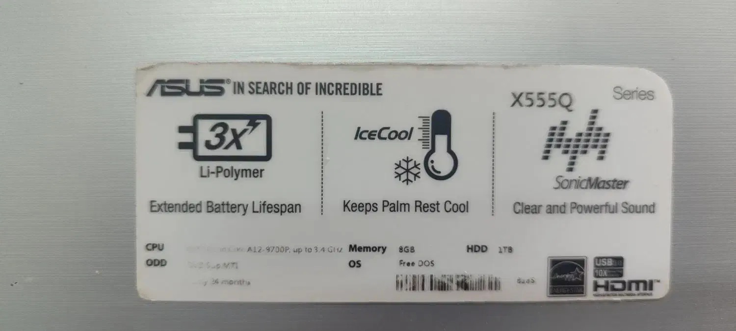 لپتاب asus|رایانه همراه|تهران, شمس‌آباد|دیوار