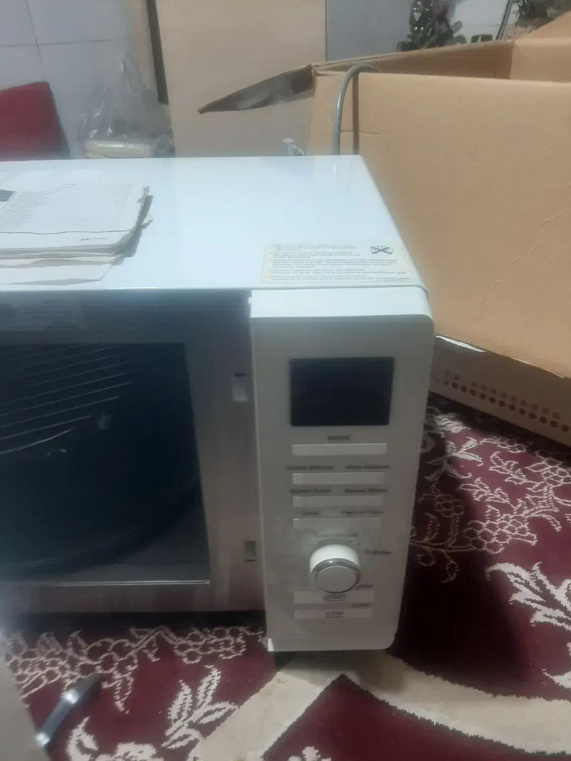 ماکروویو ال جی مدل LF5702NR|اجاق گاز و لوازم برقی پخت‌وپز|کرج, کمال‌شهر|دیوار