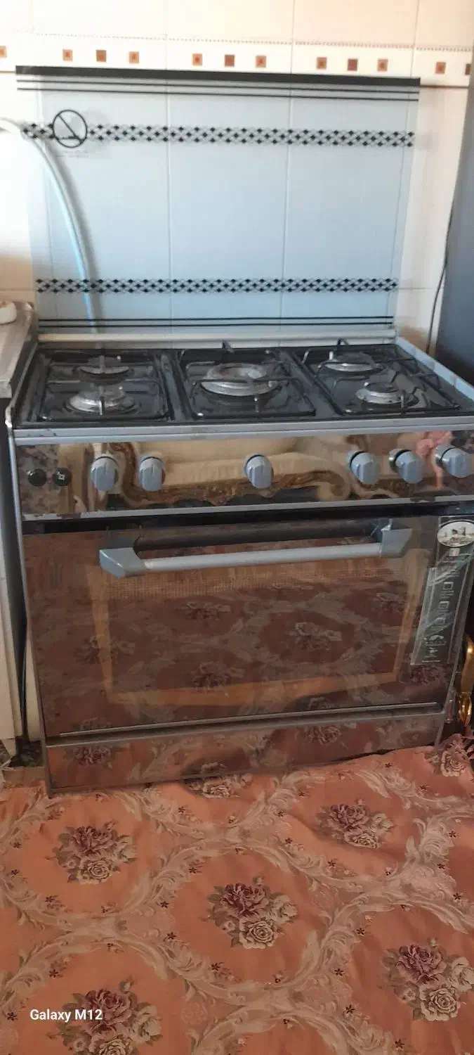 گاز 5شعله طرح فر|اجاق گاز و لوازم برقی پخت‌وپز|گنبد کاووس, |دیوار