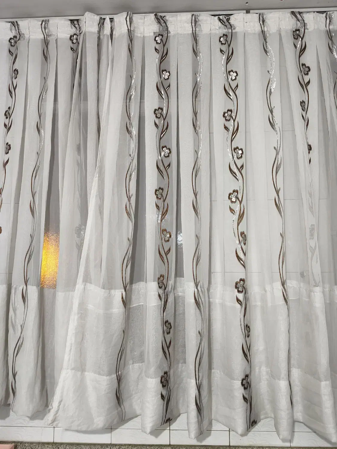 پرده حریر|پرده، رانر، رومیزی|سمنان, |دیوار