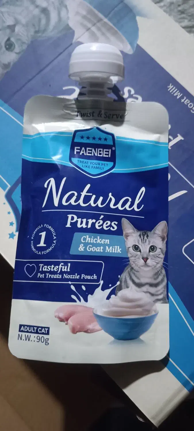 غذای گربه . پودینگ گربه مرغ و شیر بز|لوازم جانبی حیوانات|شیراز, دروازه قران|دیوار