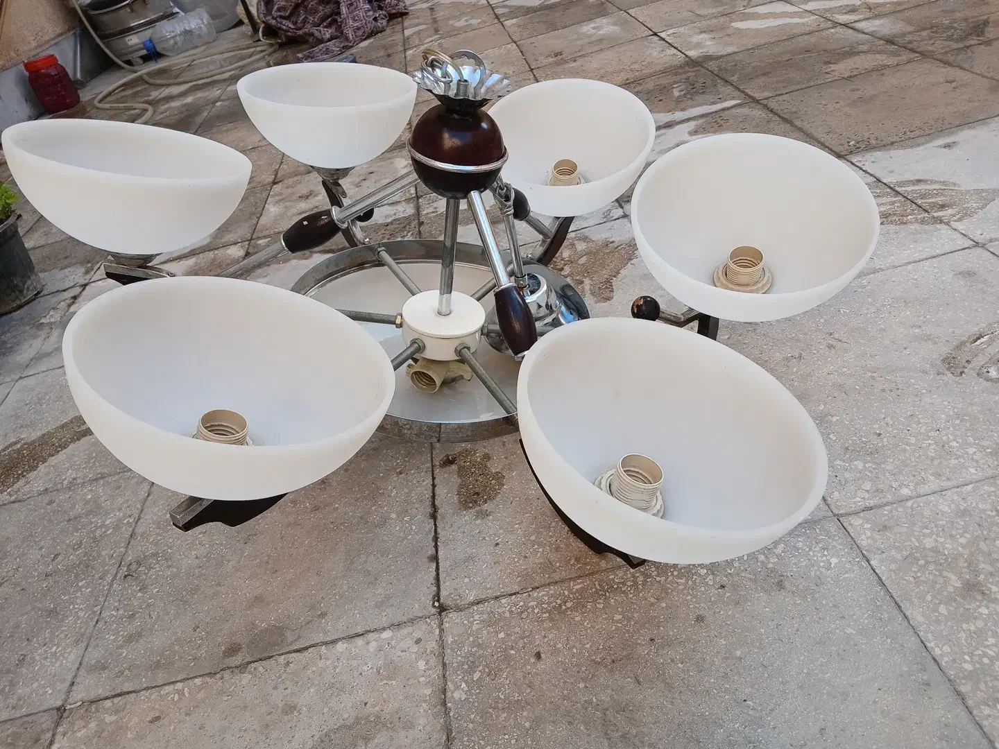 لوستر.|لوستر و چراغ آویز|فردیس, فردیس|دیوار