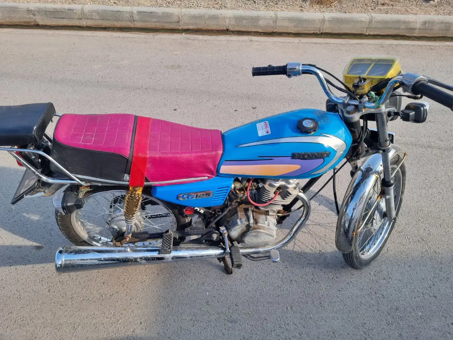 موتور مزائده|موتورسیکلت|قلعه نو, |دیوار