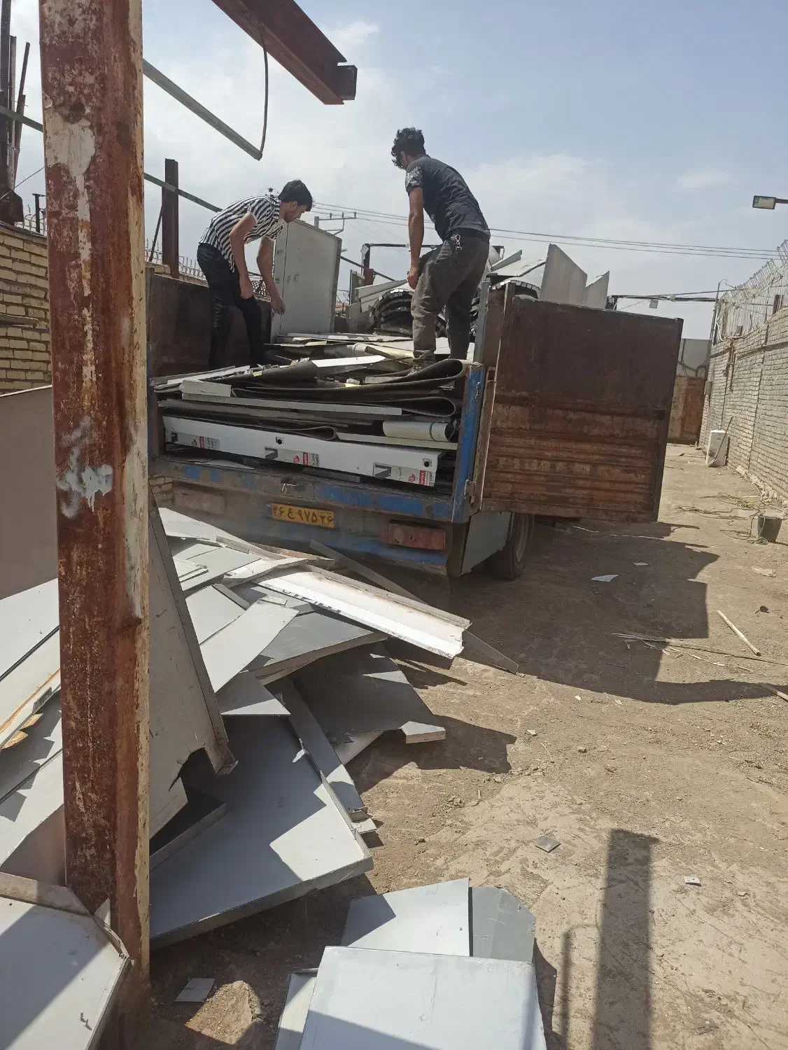 خرید ضایعات آهن ورق لوله میلگرد و....|عمدهفروشی|مشهد, سپاد|دیوار