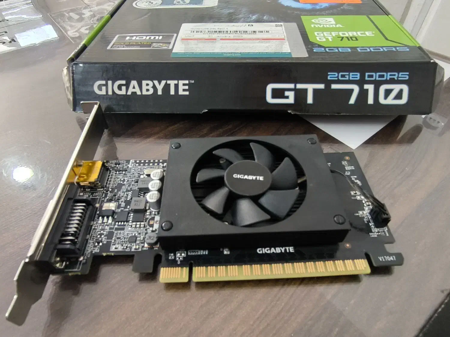 کارت گرافیک گیگابایت GT710|قطعات و لوازم جانبی رایانه|قرچک, مهدیه|دیوار