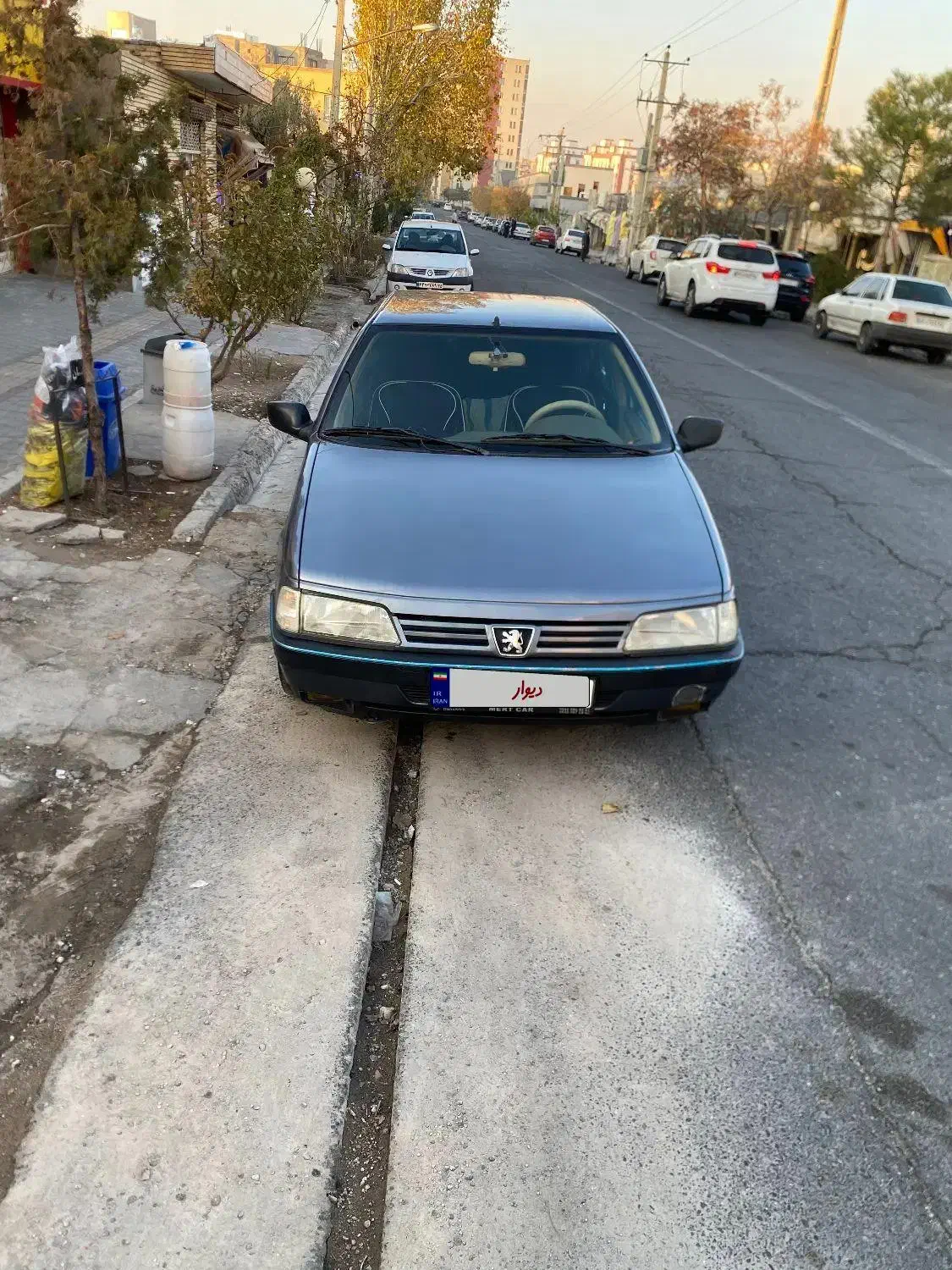 پژو405خاکستری دوگانه کارخانه95|خودرو سواری و وانت|تبریز, |دیوار