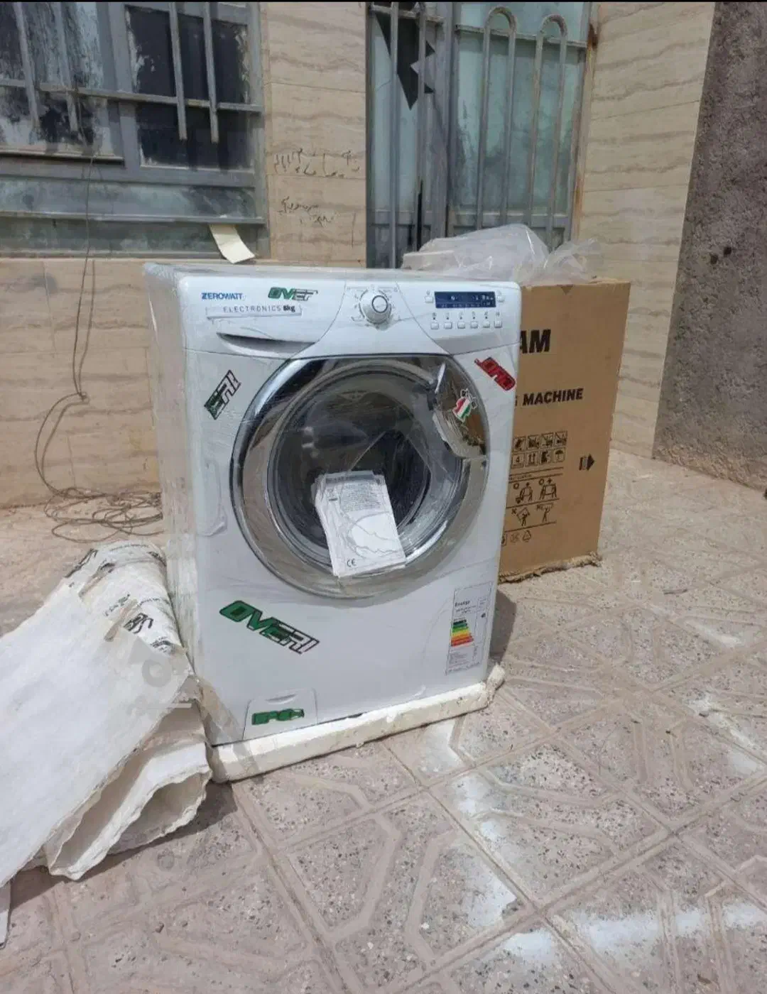 لباسشویی 8کیلویی زیروات اصل ایتا|ماشین لباسشویی و خشک‌کن لباس|کاشمر, |دیوار