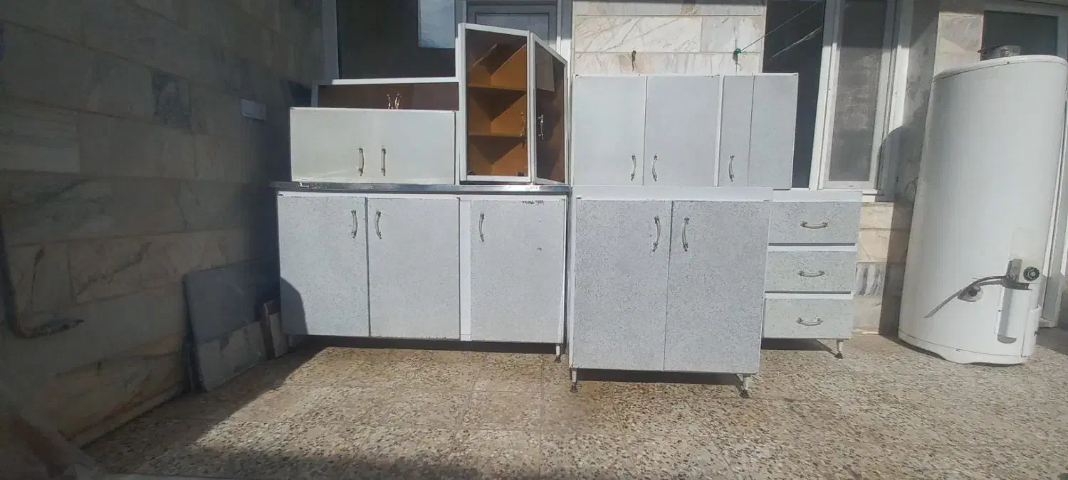 فروش کابینت فلزی|آب‌چکان و نظم‌دهنده ظروف|خمین, |دیوار