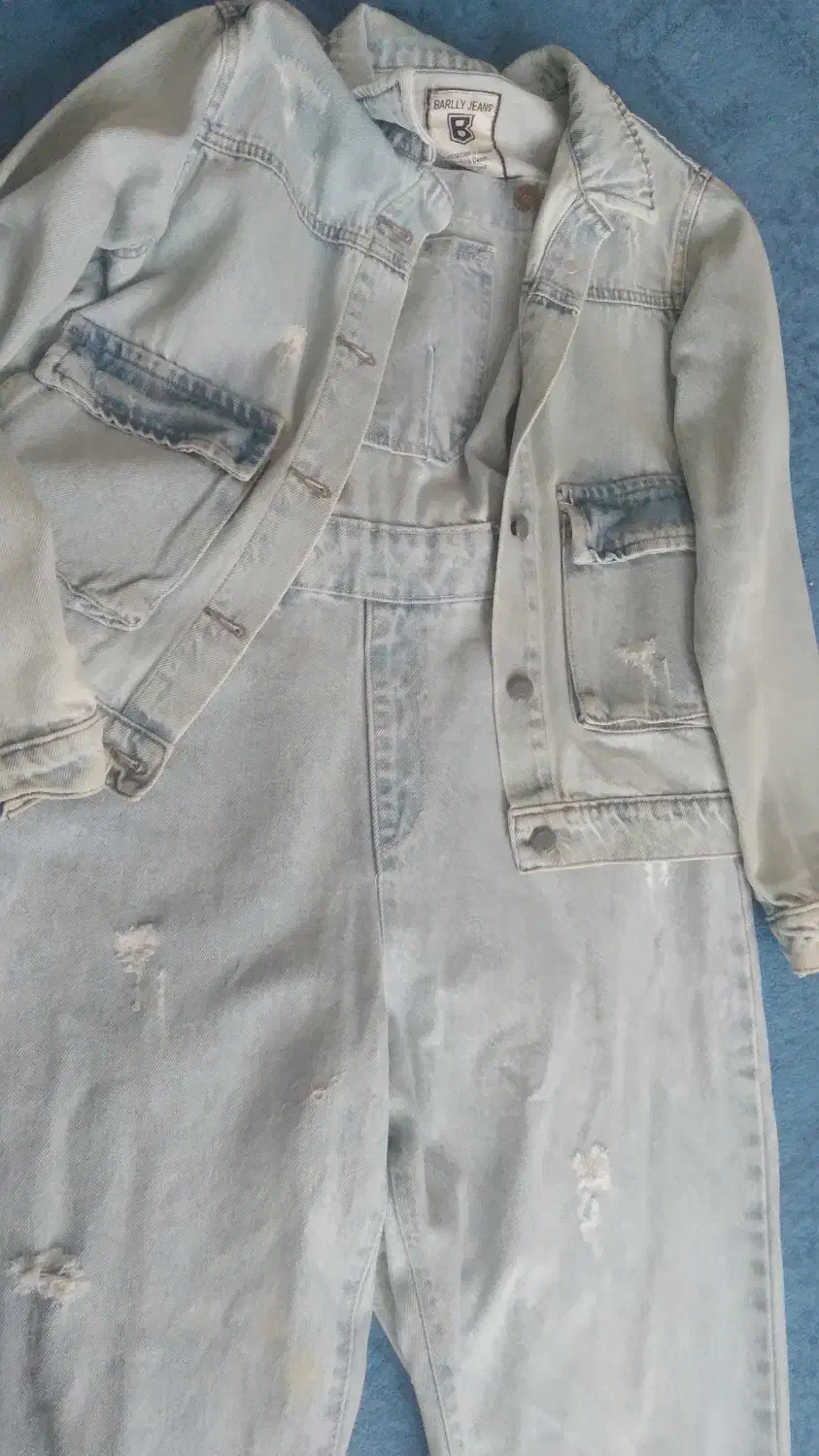 بیلرسوت جین و کت جین|لباس|لردگان, |دیوار