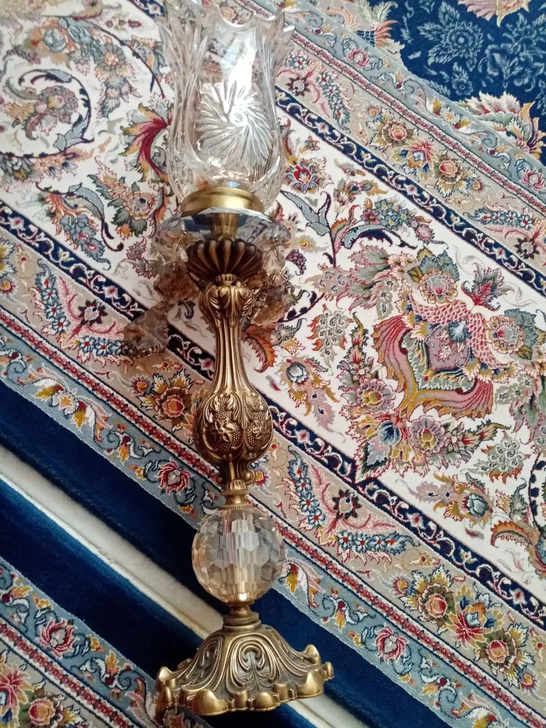 دو عدد چراغ جلو میز کنسول|چراغ خواب و آباژور|خرمدره, |دیوار