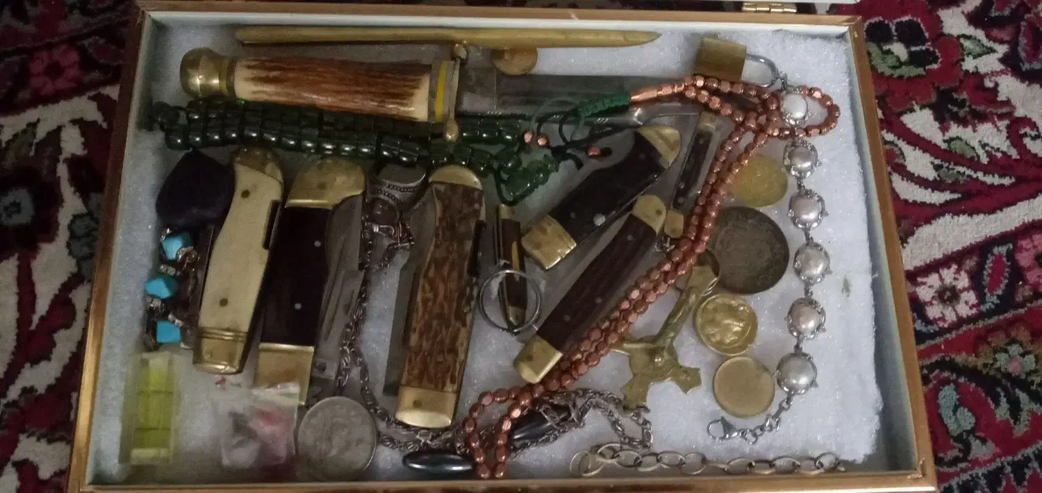 لوازم وچاقوهای انتیک زنجان|کلکسیون اشیاء عتیقه|تهران, شهرآرا|دیوار