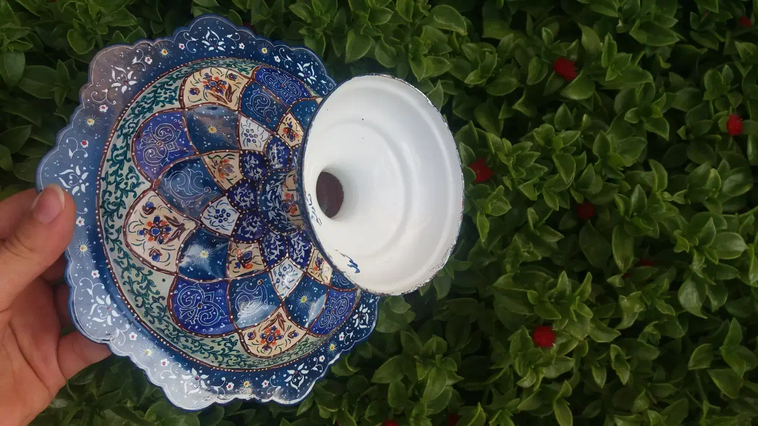شیرینی خوری میناکاری|صنایع دستی و سایر لوازم تزئینی|ساوه, |دیوار