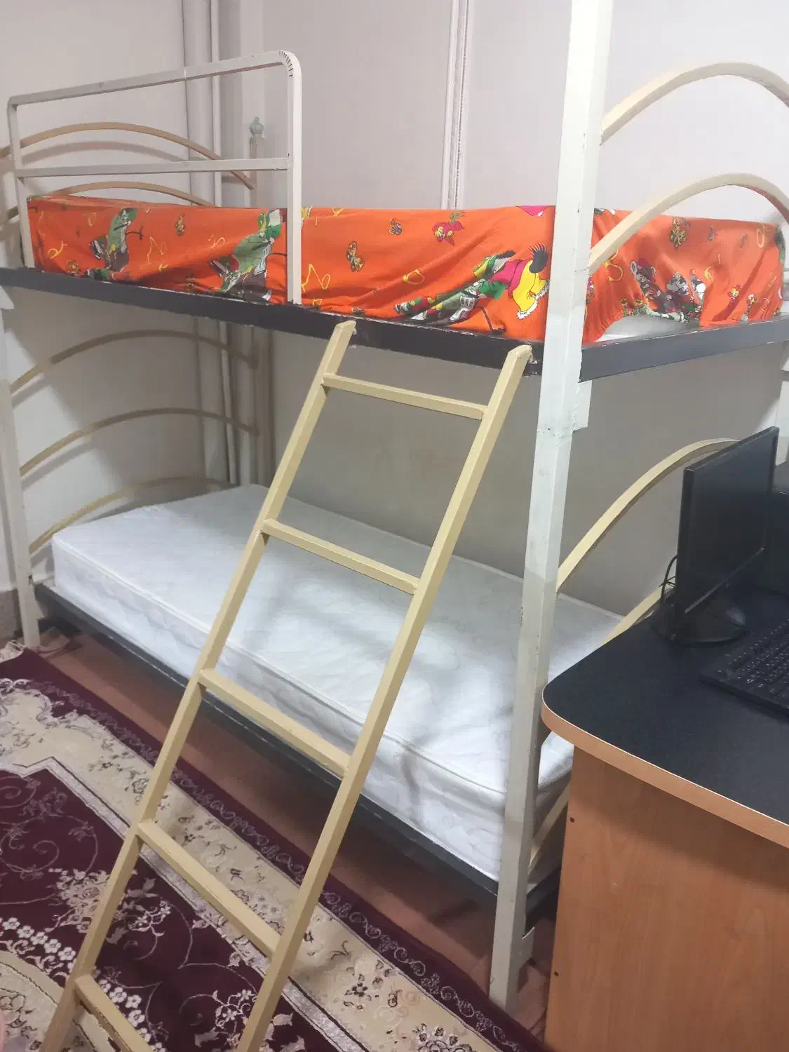 تخت خواب دوطبقه|تخت و سرویس خواب|گالیکش, |دیوار