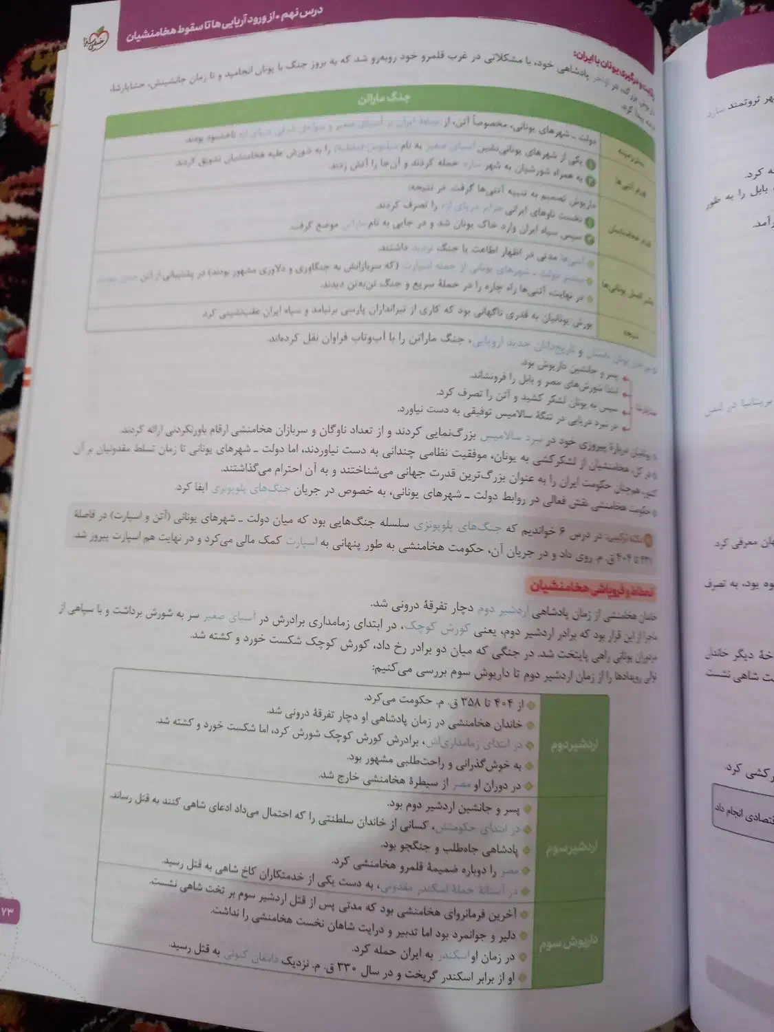 کتاب درسی تاریخ پایه دهم رشته انسانی|لوازم التحریر|هشتگرد, هشتگرد قدیم|دیوار