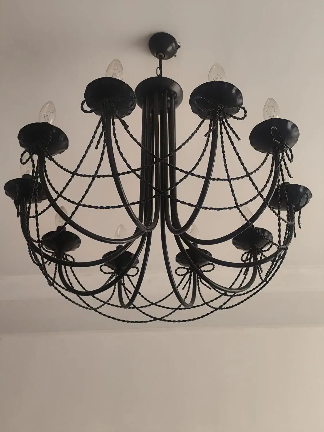 لوستر ۱۰شاخه وارداتی باکارات|لوستر و چراغ آویز|کرج, شهرک نهال و بذر|دیوار