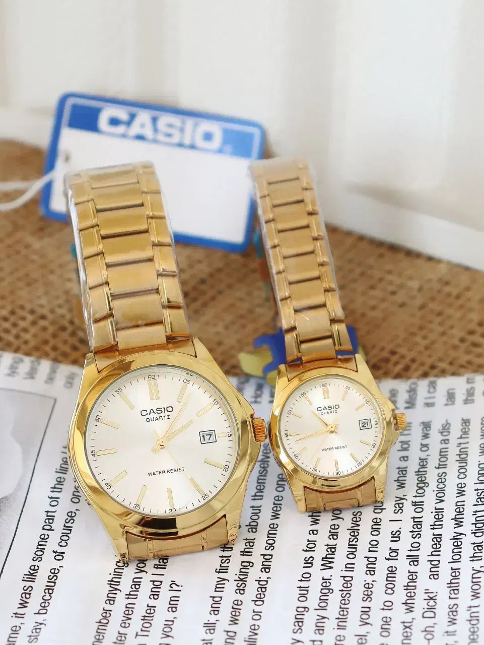ساعت ست Casio کلاسیک تاریخ دار مجلسی|ساعت|اصفهان, گلزار|دیوار