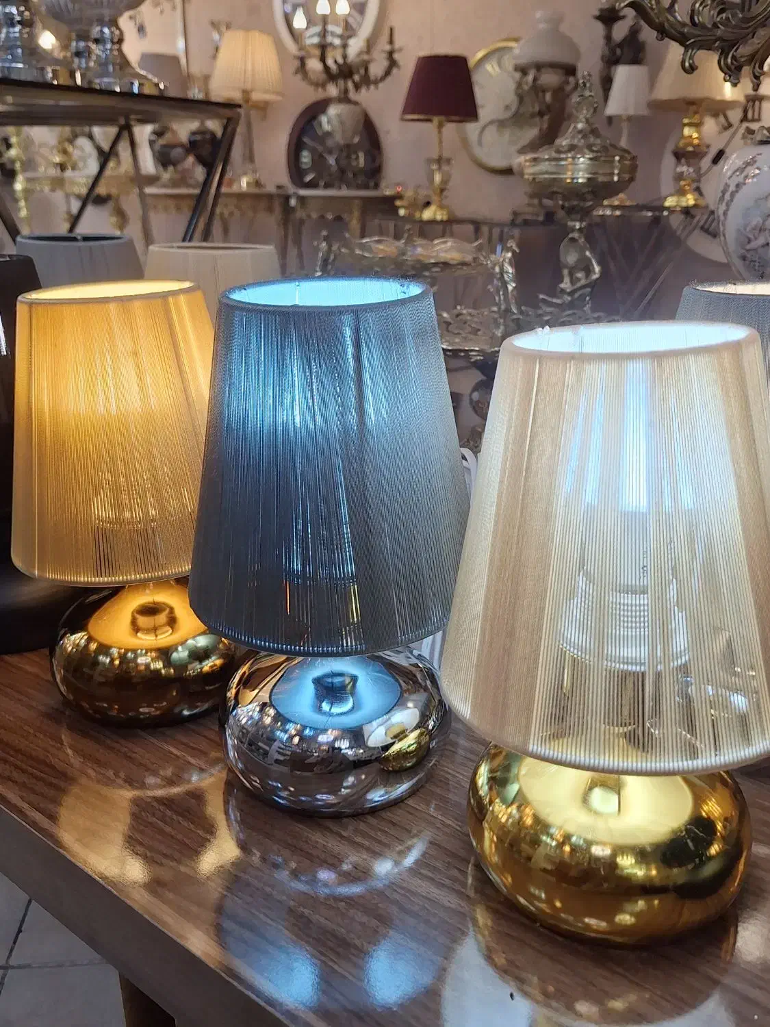 آباژور رومیزی|چراغ خواب و آباژور|مشهد, هنرور|دیوار