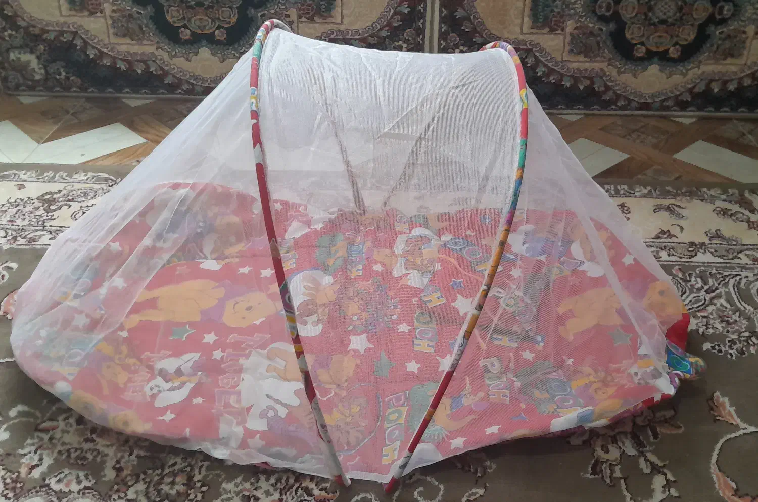 پشه بند موزیکال نو ۳۵۰۰۰۰|کالسکه و لوازم جانبی|فومن, |دیوار