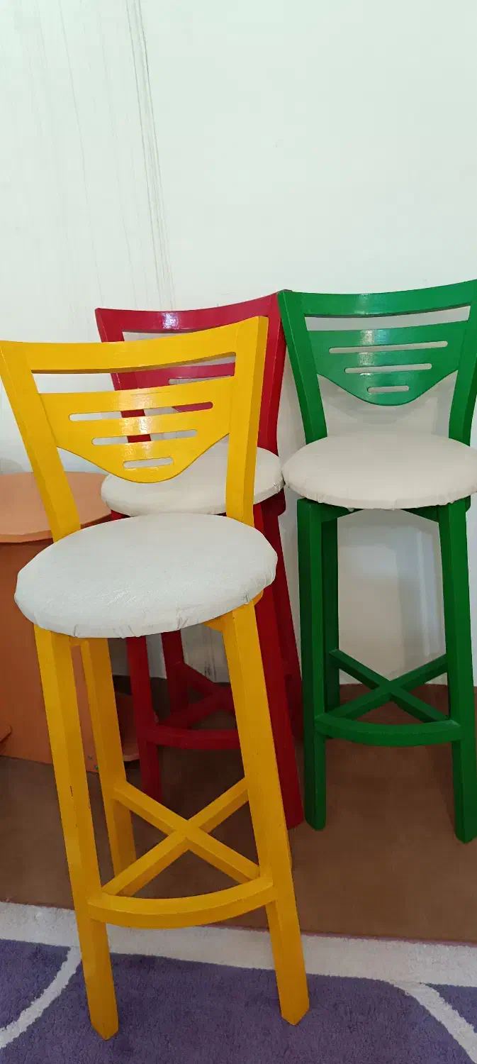 صندلی چوبی|میز و صندلی غذاخوری|بجنورد, |دیوار