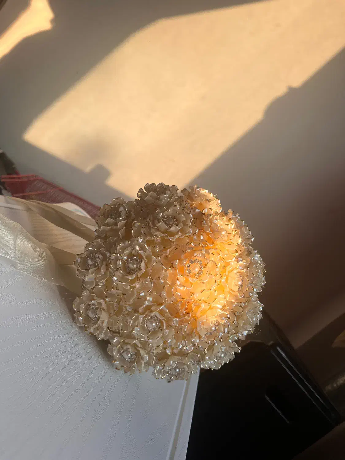 دست گل نامزدی|گل مصنوعی|رودسر, |دیوار