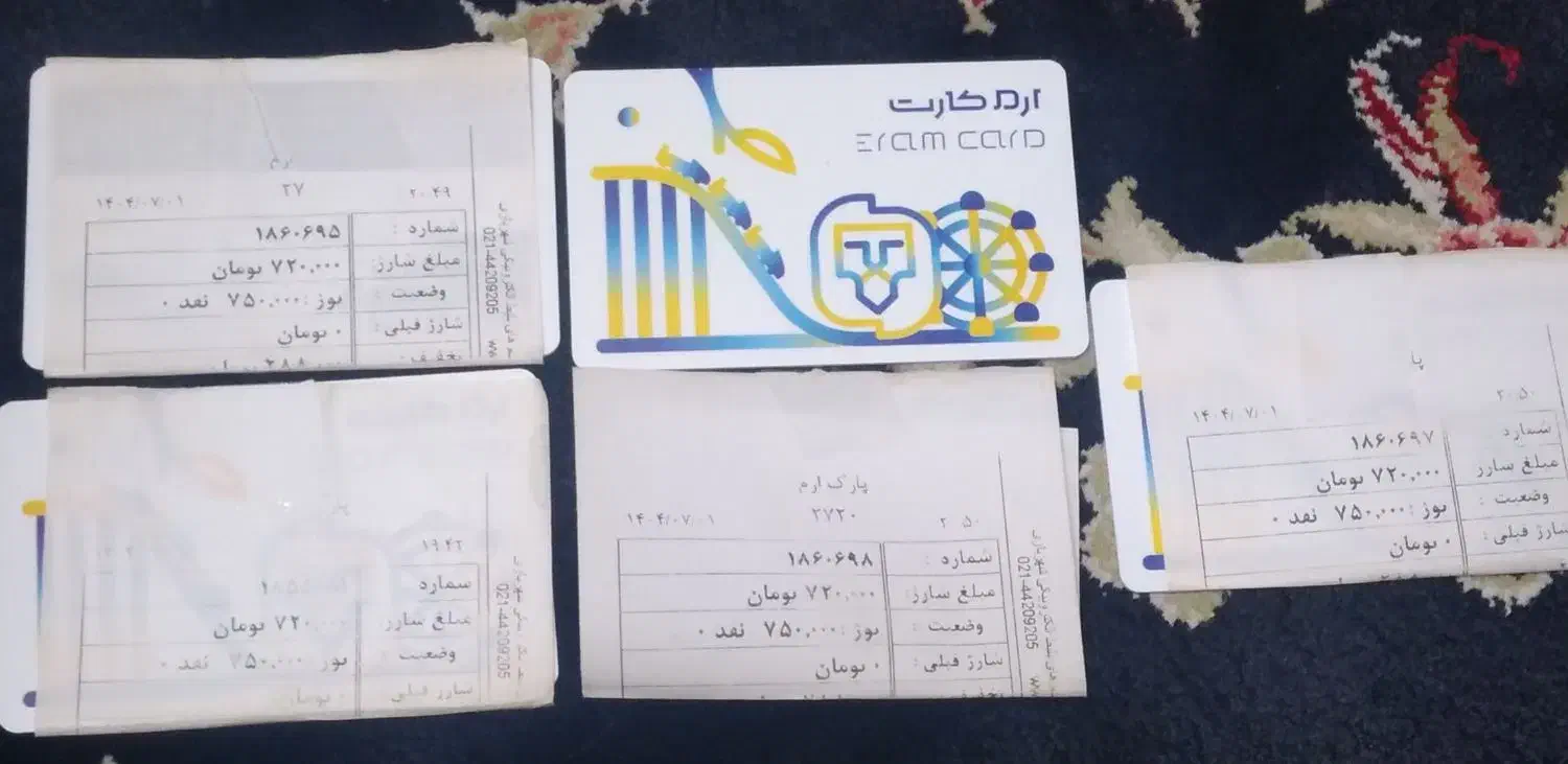 بلیط پارک ارم|بلیت مسابقه‌ها و مکان‌های ورزشی|پاکدشت, پاکدشت (مامازند)|دیوار