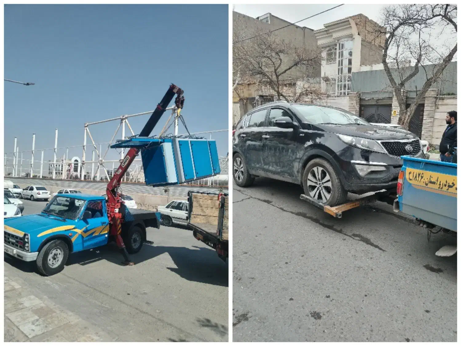 امدادخودرو یدککش یدک کش  نیسان جرثقیل شبانه روزی|خدمات حمل و نقل|مشهد, عبادی|دیوار