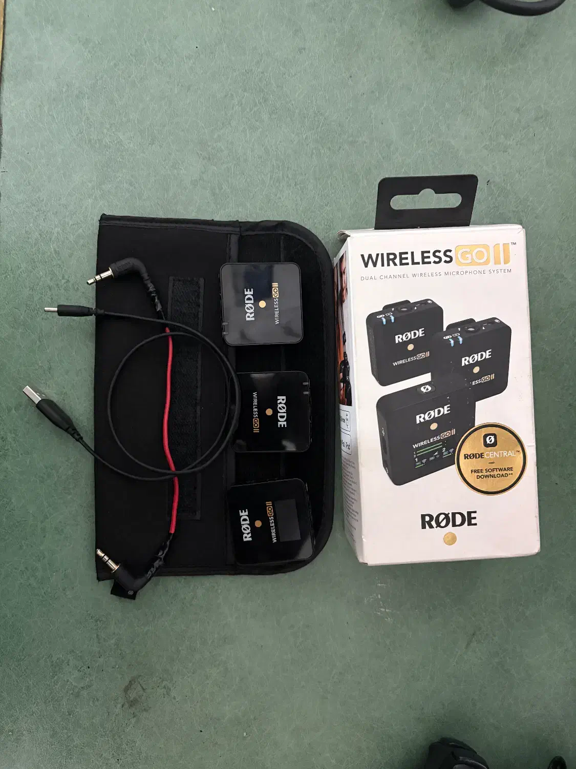 میکروفن بی سیم رود مدل Wireless GO II|صوتی و تصویری|رشت, منظریه|دیوار