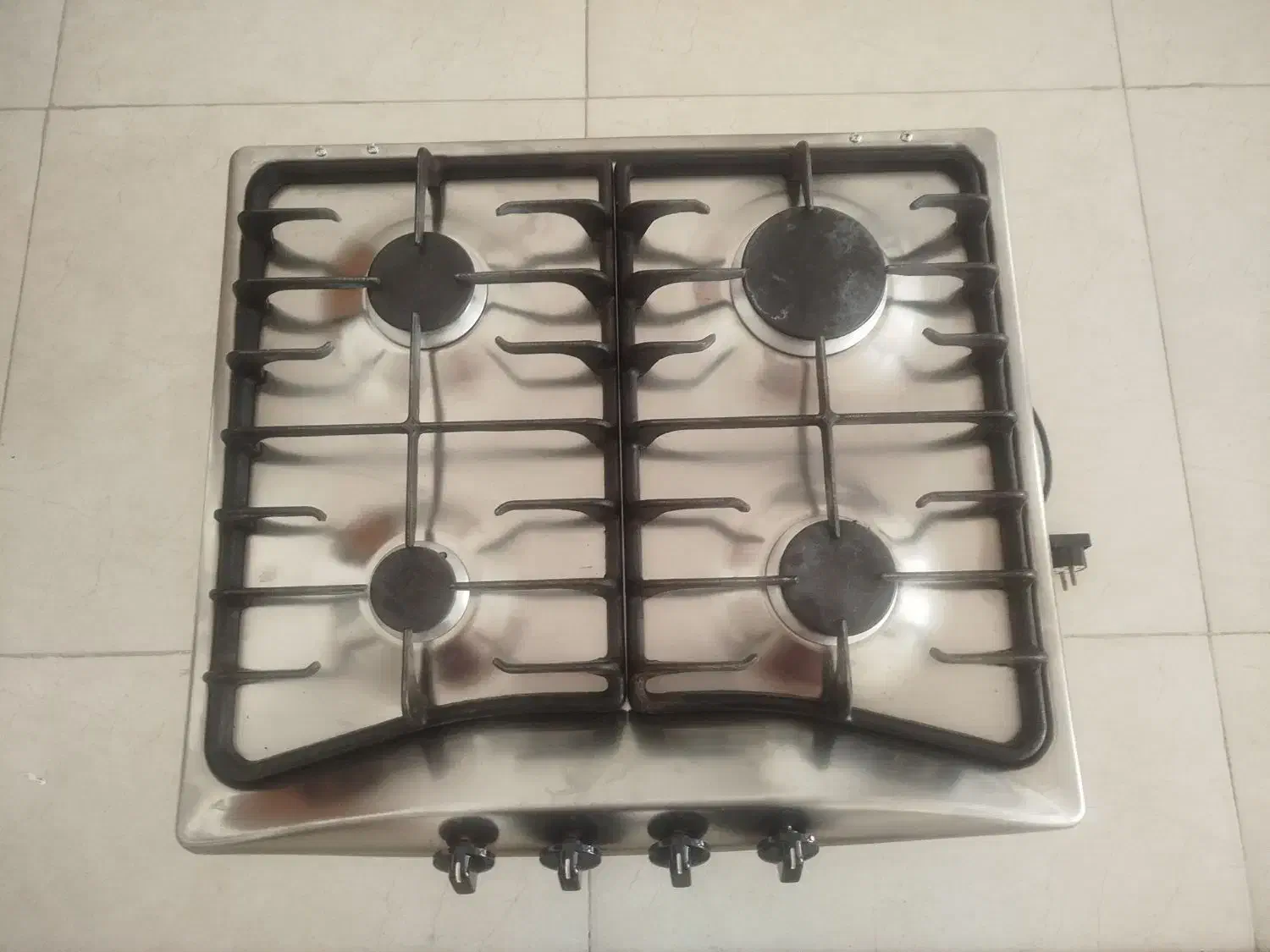 گاز ۴ شعله تو کار اخوان تمام قطعات ساباف ایتالیا|اجاق گاز و لوازم برقی پختوپز|گرمدره, |دیوار