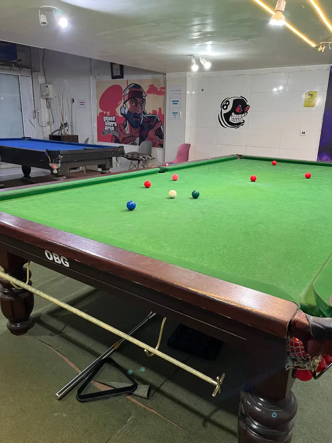 میز اسنوکر|ورزشهای توپی|تربتحیدریه, آسایش|دیوار