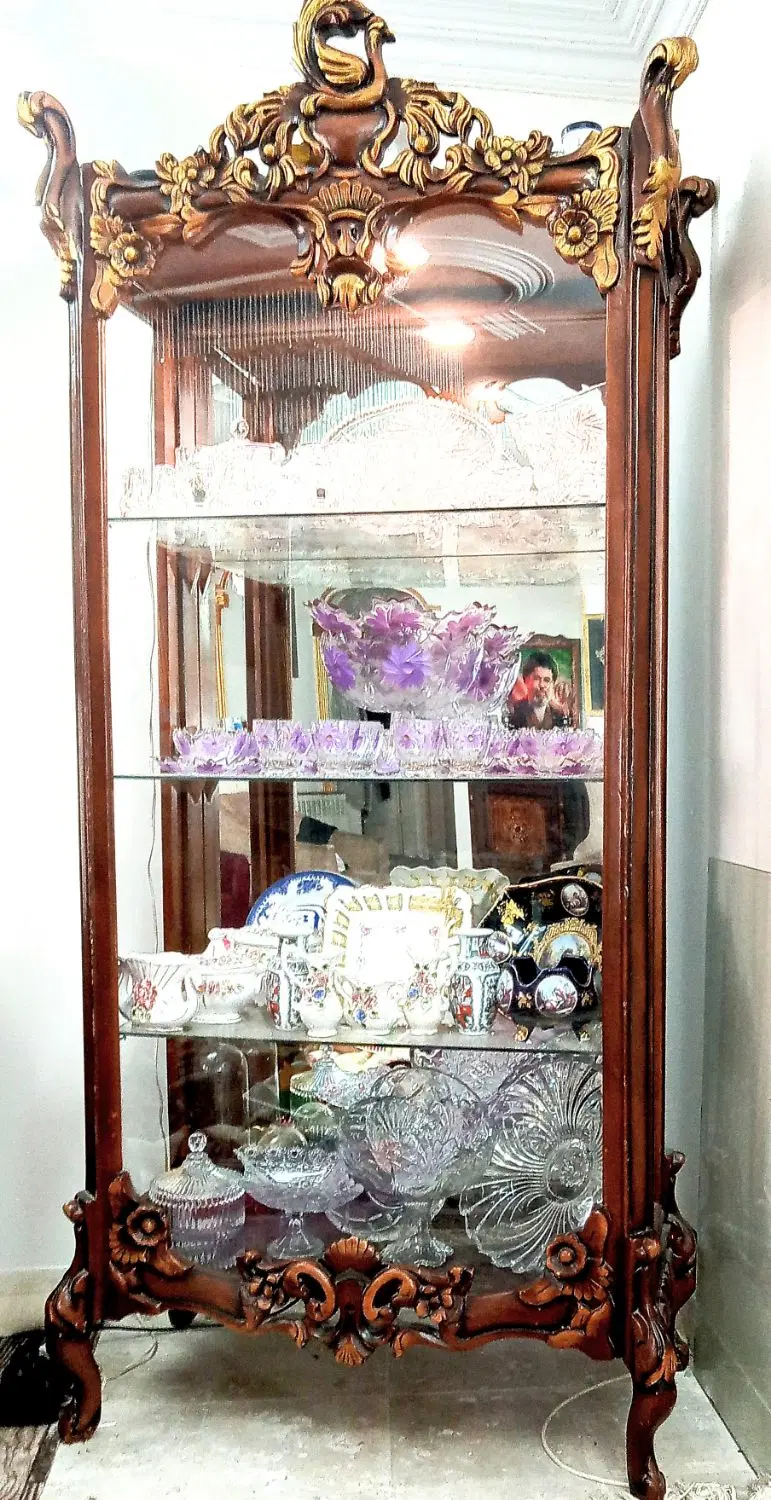 بوفه تمام چوب سلطنتی سالم|بوفه، ویترین، کنسول|تهران, علایین|دیوار