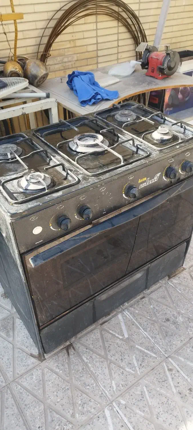 اجاق گاز پنچ شعله|اجاق گاز و لوازم برقی پختوپز|شاهینشهر, شهرک گلدیس|دیوار