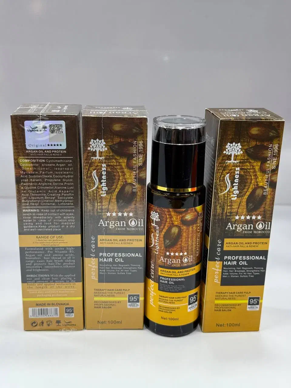 شامپو وماسک و روغن آرگان لایتنس|آرایشی، بهداشتی، درمانی|قم, ارم|دیوار