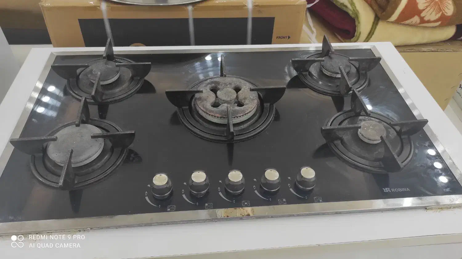 گاز صفحه ای و کابینت زیرش|اجاق گاز و لوازم برقی پخت‌وپز|اسلام‌‌آباد غرب, |دیوار