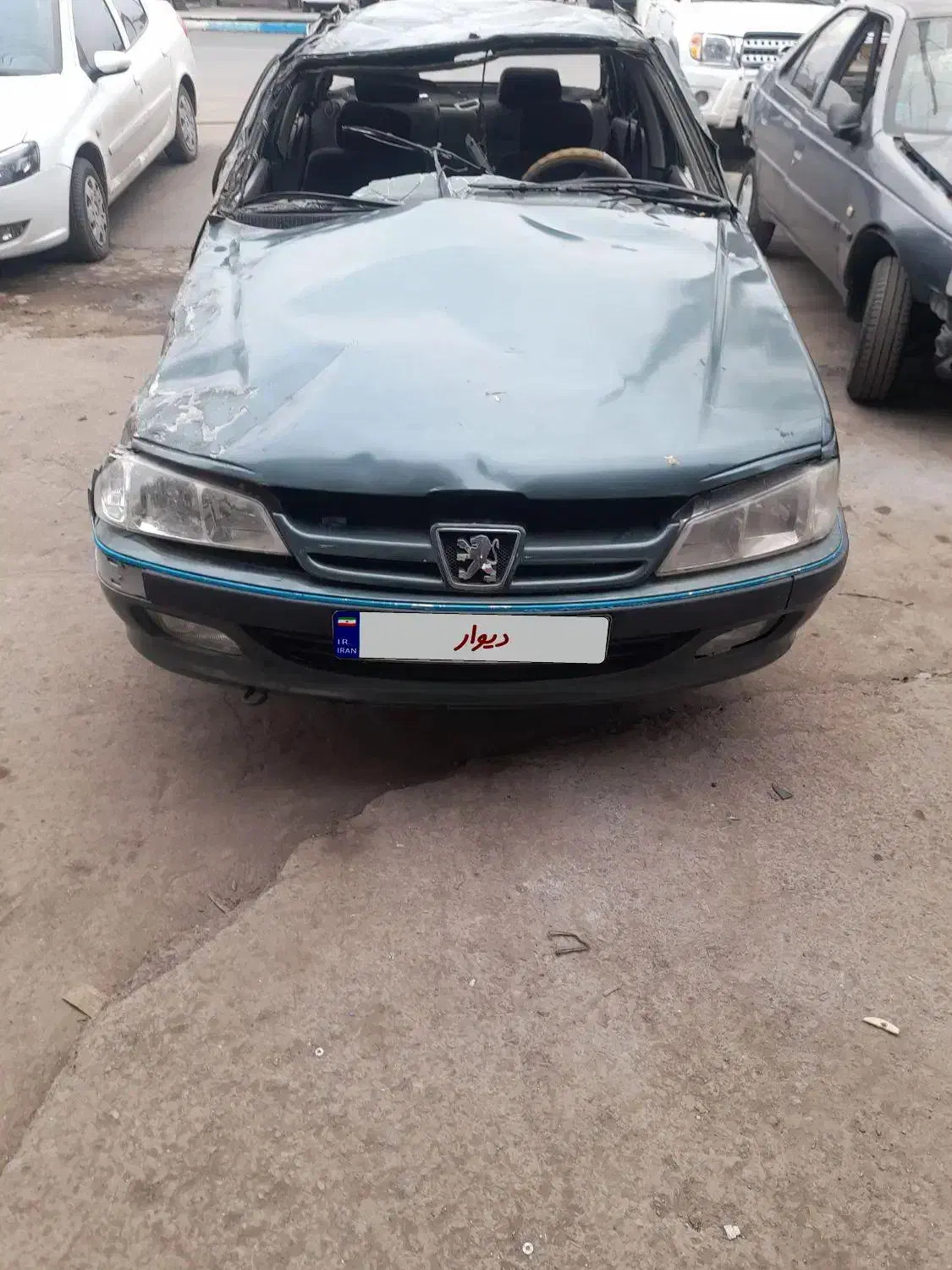 پژوپارس تصادفی مدل ۸۶|خودرو سواری و وانت|خوی, |دیوار