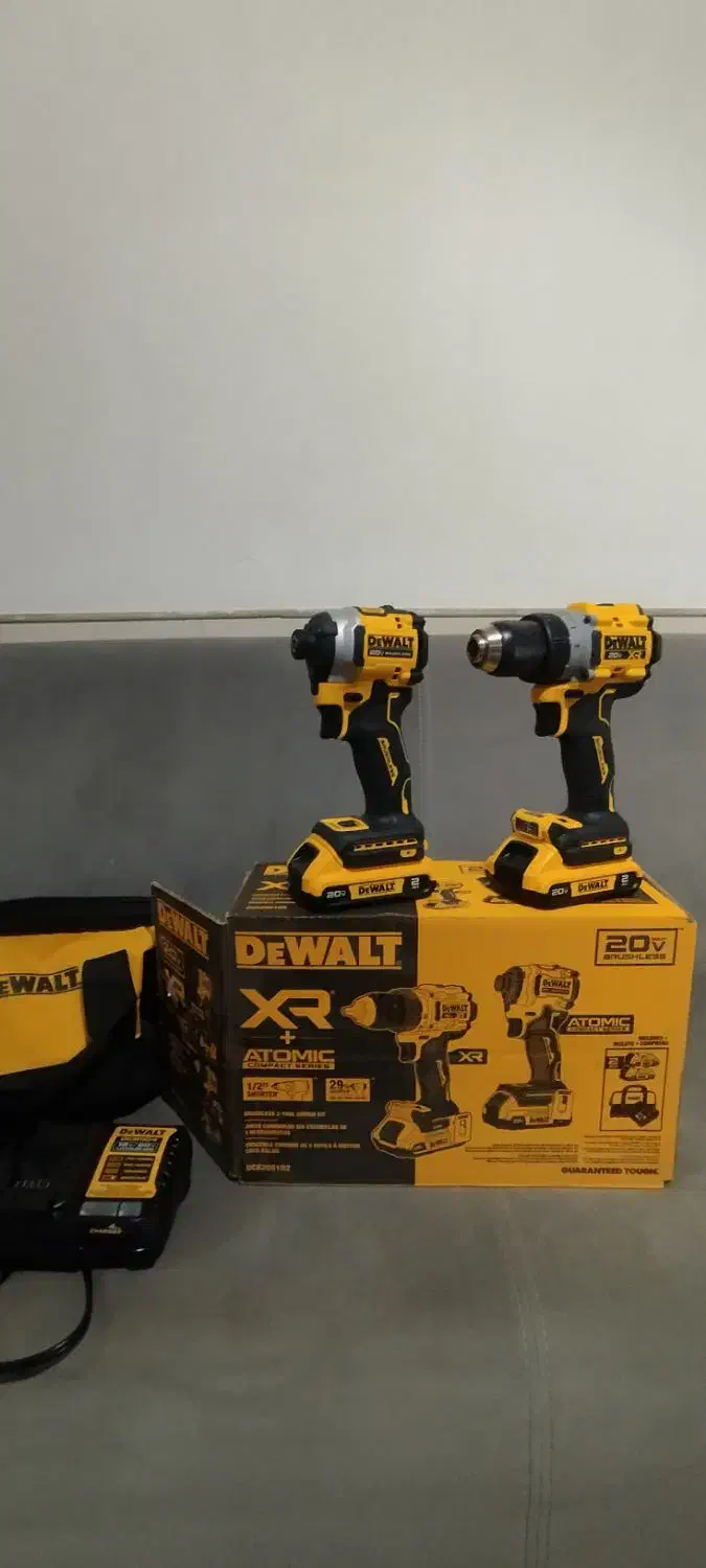 دریل شارژی دیوالت و ایمپکت دیوالت|ابزارآلات|رفسنجان, |دیوار