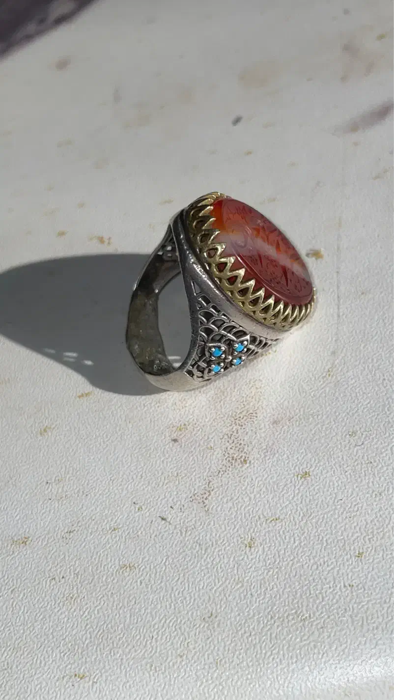 انگشتر عقیق|کلکسیون اشیاء عتیقه|اسلامشهر, شهرک واوان|دیوار