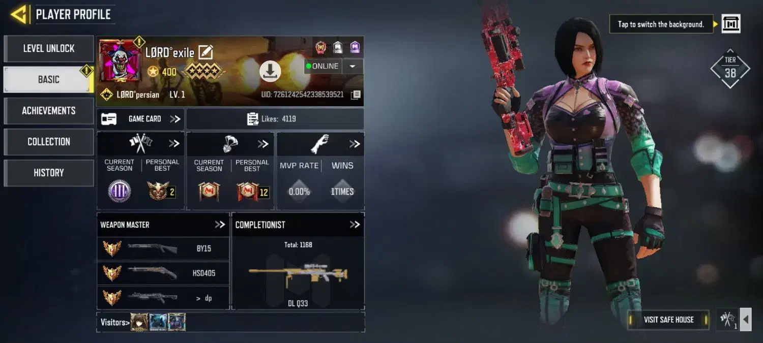 اکانت کالاف دیوتی موبایل|کنسول، بازی ویدئویی و آنلاین|قیدار, |دیوار