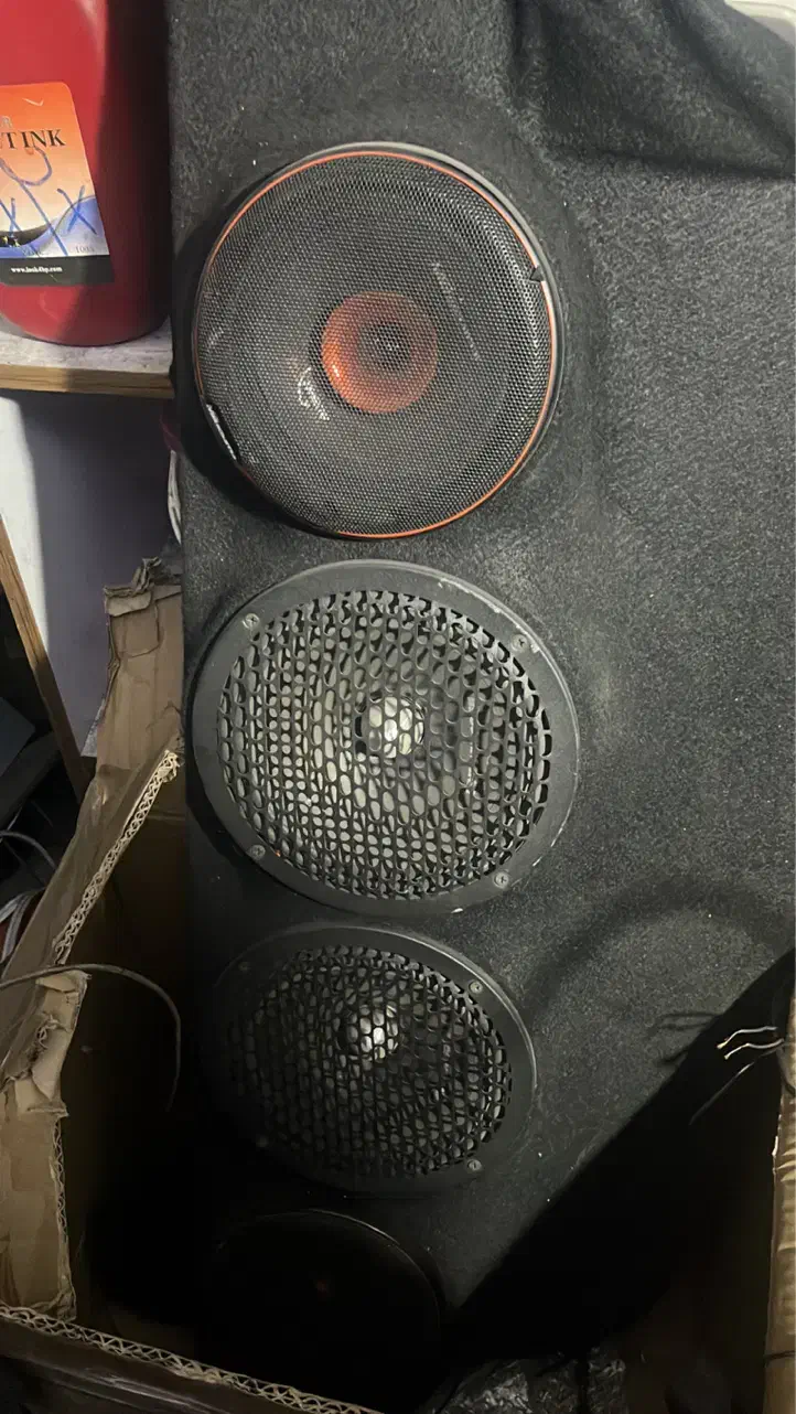 سیستم صوتی حرفه ای ، امپیلی ساب میدرنج فول رنج|قطعات یدکی و لوازم جانبی|رباط‌کریم, رباط‌کریم|دیوار