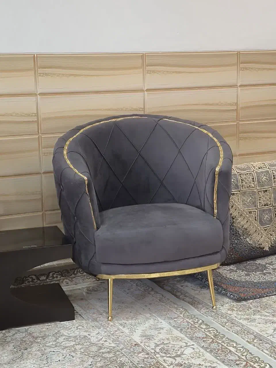 مبل با جلو مبلی|مبلمان خانگی و میز عسلی|یزد, |دیوار