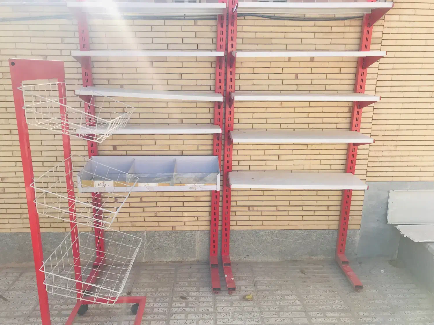 قفسه استن پیشخوان|کتابخانه، شلف، قفسههای دیواری|کرمان, |دیوار